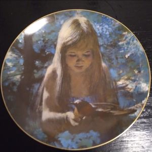 Viletta DAWN by Thornton Utz Collector Plate Precious Moments Series